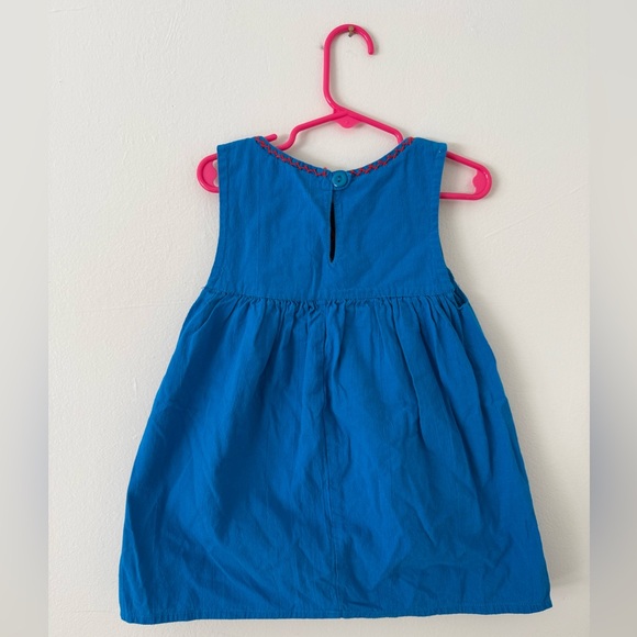 Hand-embroidered Toddler Girls Dress Authentic Guatemalan "Jardinita" Sundress - Picture 5 of 12